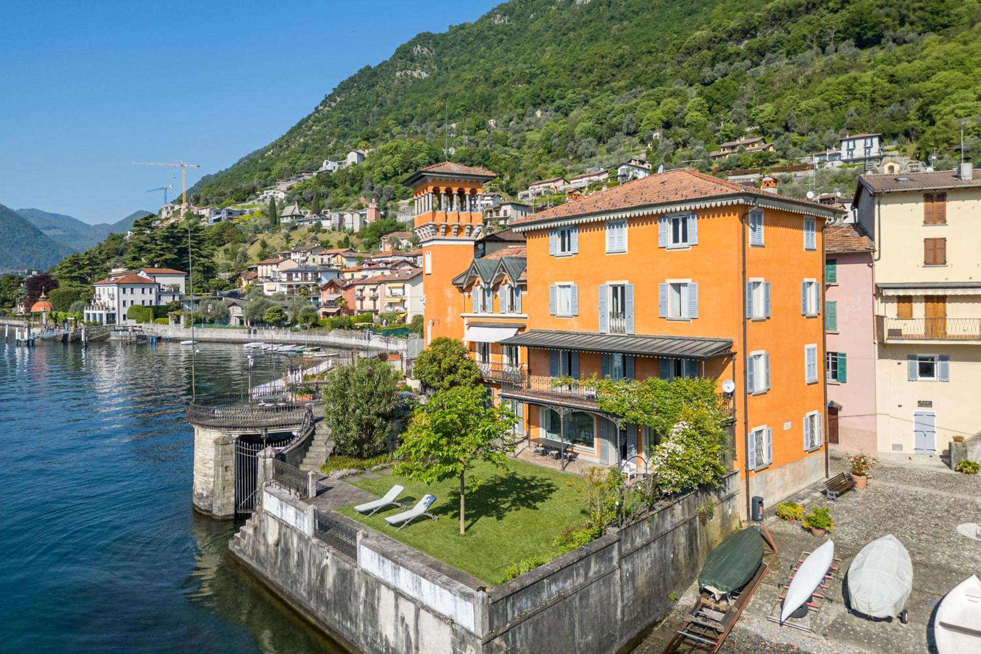 La Torre Dell'Isola Villa Sala Comacina Eksteriør billede