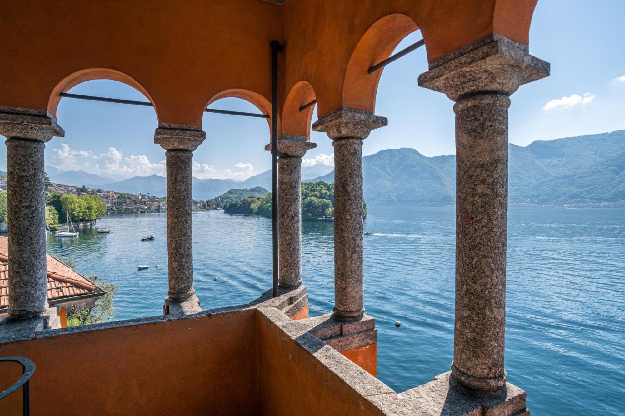 La Torre Dell'Isola Villa Sala Comacina Eksteriør billede